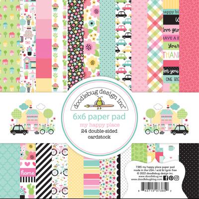 Doodlebug My Happy Place Designpapiere - Paper Pad